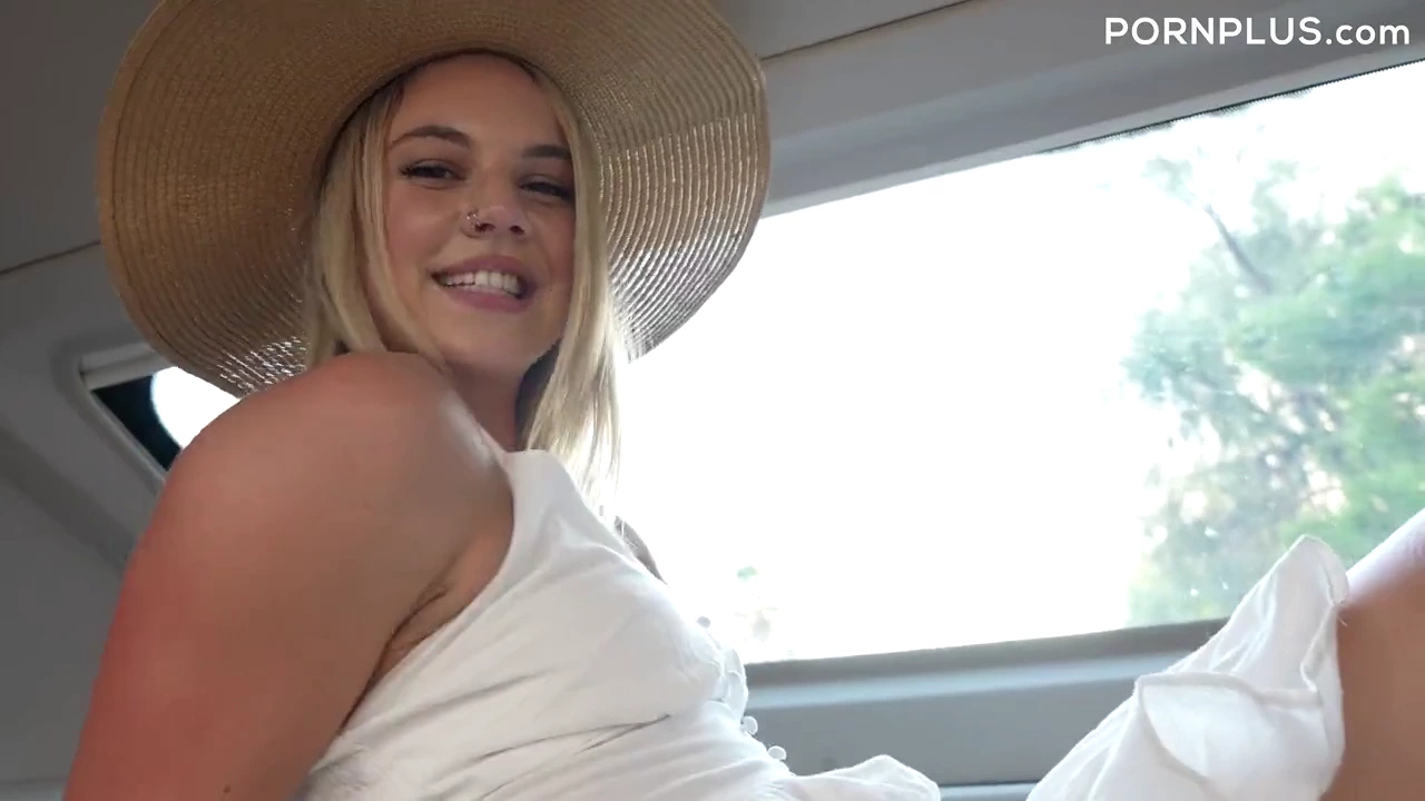 Blonde slut gets drilled in the RV by her big cock lover porn video