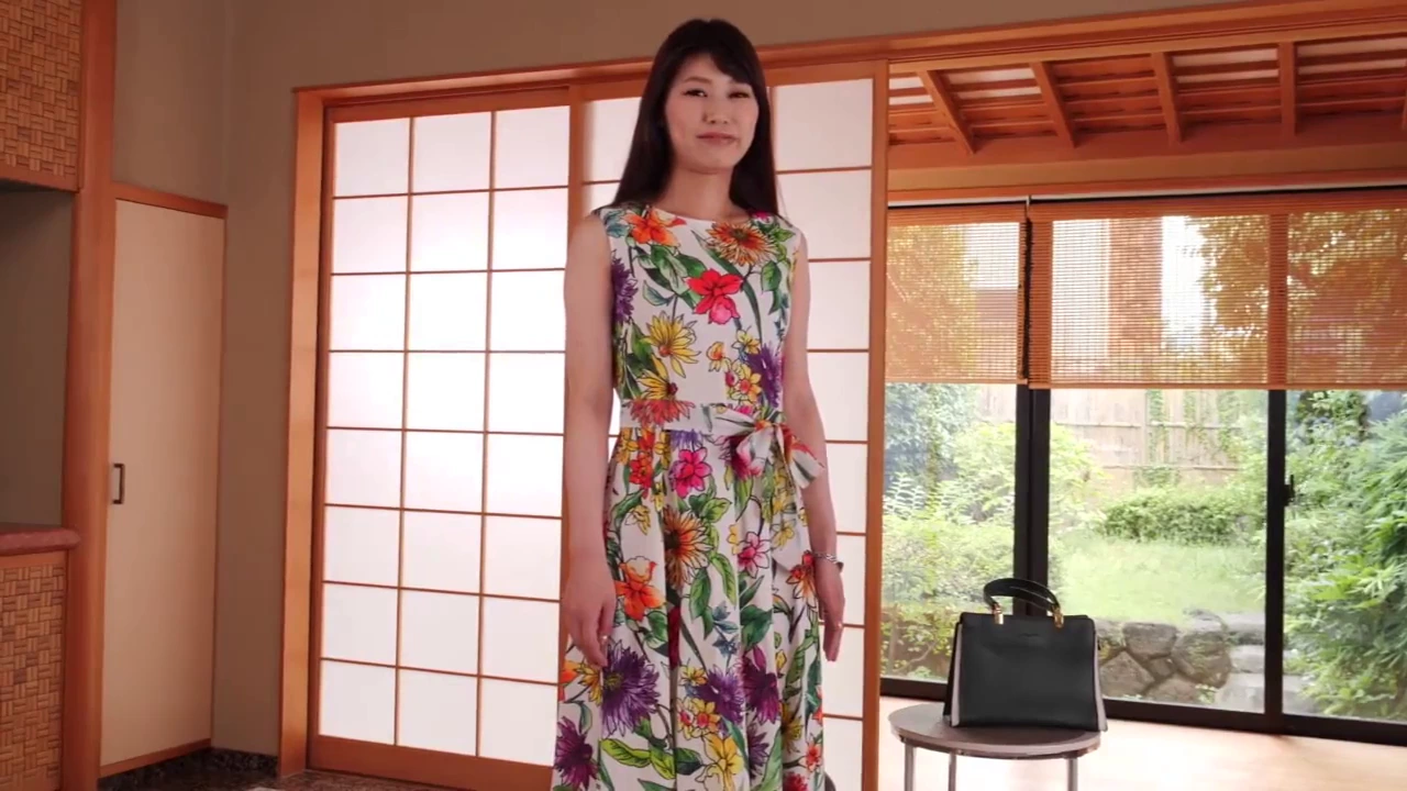 Yuka Takagi, a married woman, stars in her first amateur shoot and compilation video porn video