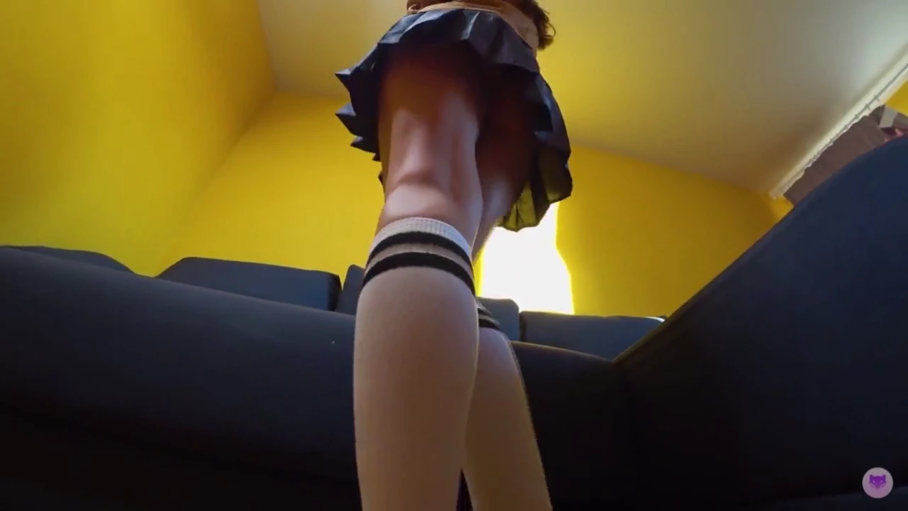 Riding a hot brunette cowgirl with a big ass in cosplay porn video